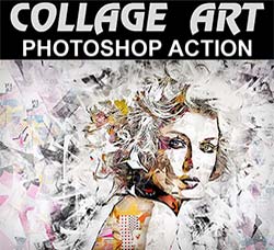 极品PS动作－拼贴艺术：Collage Art